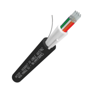 RDCA2AYWHT2LS - Câble fibre optique FTTH G.657A2 2 cœurs 3mm, blanc 2Km - Briticom