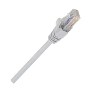 UUTPC6GRY1PV-E - Cordon de Raccord Cat 6 U/UTP Gris 1m PVC - Extra Résistant - Briticom