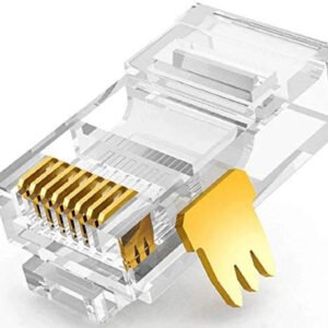 UTPC6PLUG - Connecteurs UTP Cat6 Male 8P8C Plaqué Or - 100 pcs - Briticom 2 UTPC6PLUG - Connecteurs UTP Cat6 Male 8P8C Plaqué Or - 100 pcs - Briticom