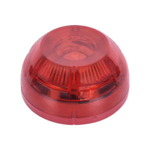 TFS-3192R - Sonnette et balise d'alarme incendie conventionnelle rouge - Teknim
