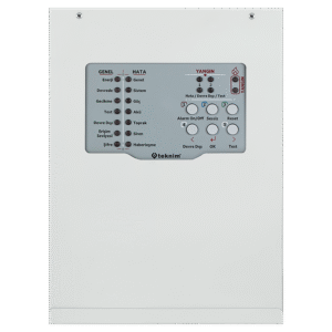 TFP-3122 - Panneau d'alarme incendie conventionnelle, 2 zones, sans batterie - Teknim