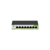 E062-16-G - Com Switch 8 Ports RJ45 Gigabit avec QOS et VLAN - ZKTeco