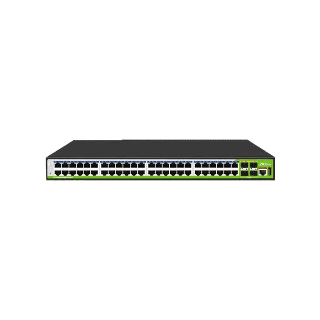 E484-96-10G - Switch réseau 48 ports avec gestion L3 et SFP 10 Gb/s - ZKTeco