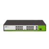 PE162-200-C - Switch PoE 16 Ports avec Protection et Longue Portée 250m - ZKTeco