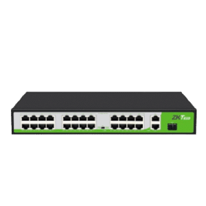 PE242-300-G - Switch PoE 24 Ports, SFP, Longue Distance, Protection 4kV - ZKTeco