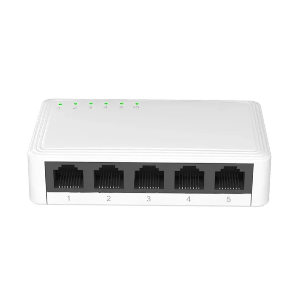 C-DTS-E5-5-G - Switch Ethernet 8 Ports, 10/100/1000M, Auto MDI/MDIX - ZKTeco
