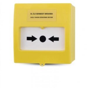 TFB-3165Y - Bouton de Libération pour Systèmes d'Extinction Jaune - Teknim