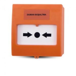 TFB-3165O - Bouton de décharge de fumée, couleur orange, pratique et sûr - Teknim