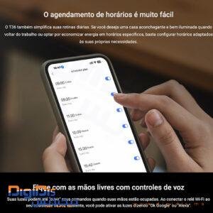 9196 EZVIZ RELE WIFI SMART CS T36 R100 WM PRETO