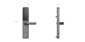 Serrure Connectée à Empreinte Digitale WiFi Ezviz CS-DL05 Gris