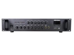 Amplificateur Mélangeur 120W, 6 Zones Hikvision DS-QAE0A120G1-VB6