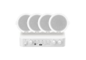 Kit de Sonorisation Public Address 60W Hikvision DS-QAE0KA60206-4