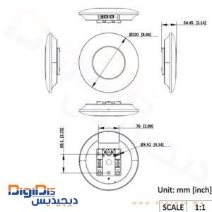 DS 3WAP6230 EI Dimensionsimage 1