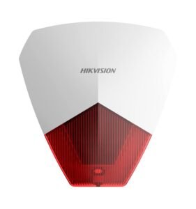 HIKVISION Équipement d’alarme Alarm AX Hybrid Pro Sirène Externe Filaire Rouge – DS-PS1-R
